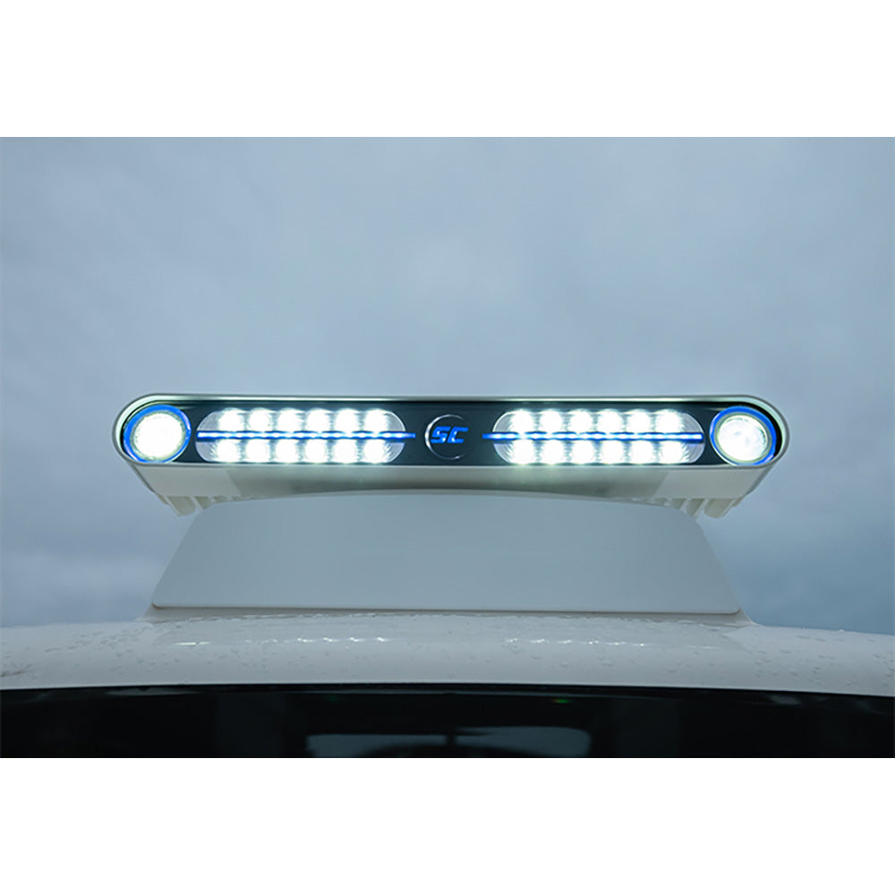 Shadow-Caster Eagle Ray LED Light Bar - Black Housing Dual Optics
