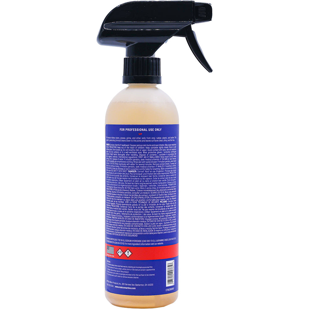 Malco VIP Vinyl Plastic Cleaner - 16oz