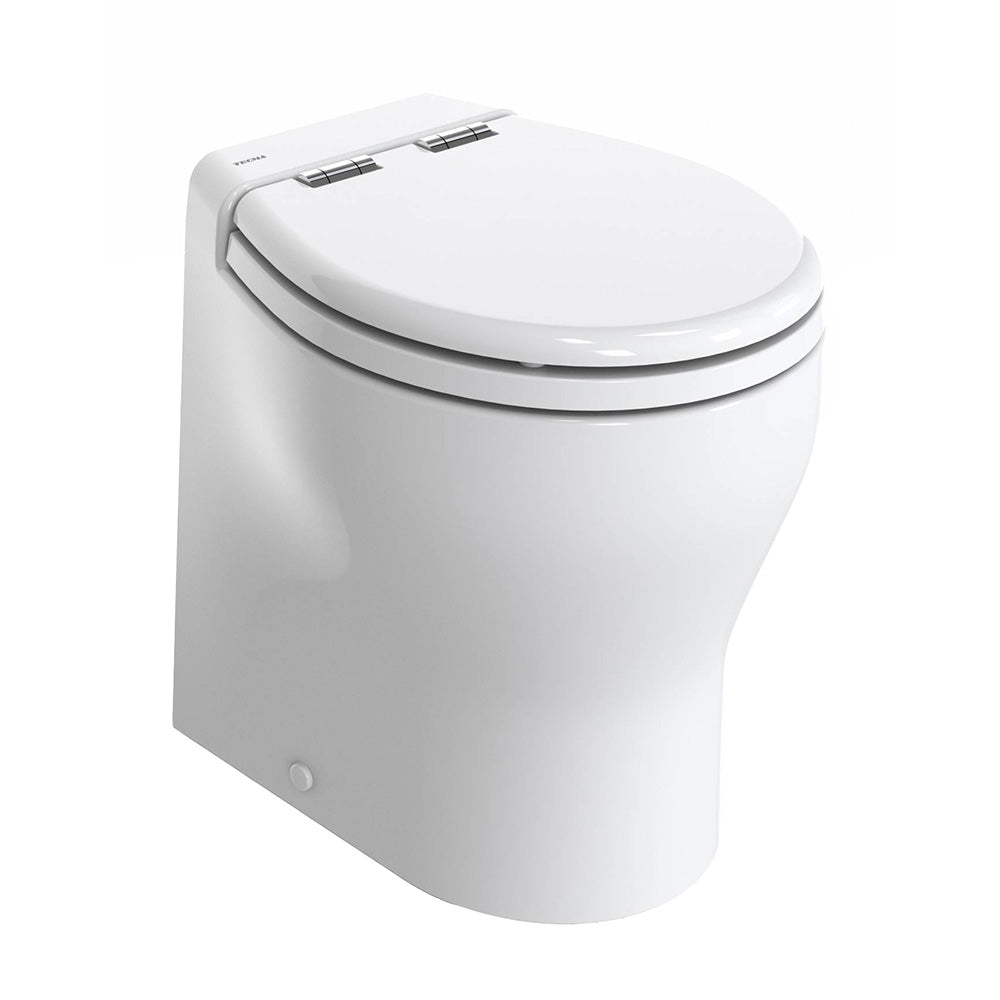 Thetford Silence 2G w/Wood Polyester Soft Close Seat Standard Solenoid - High, White, 24V