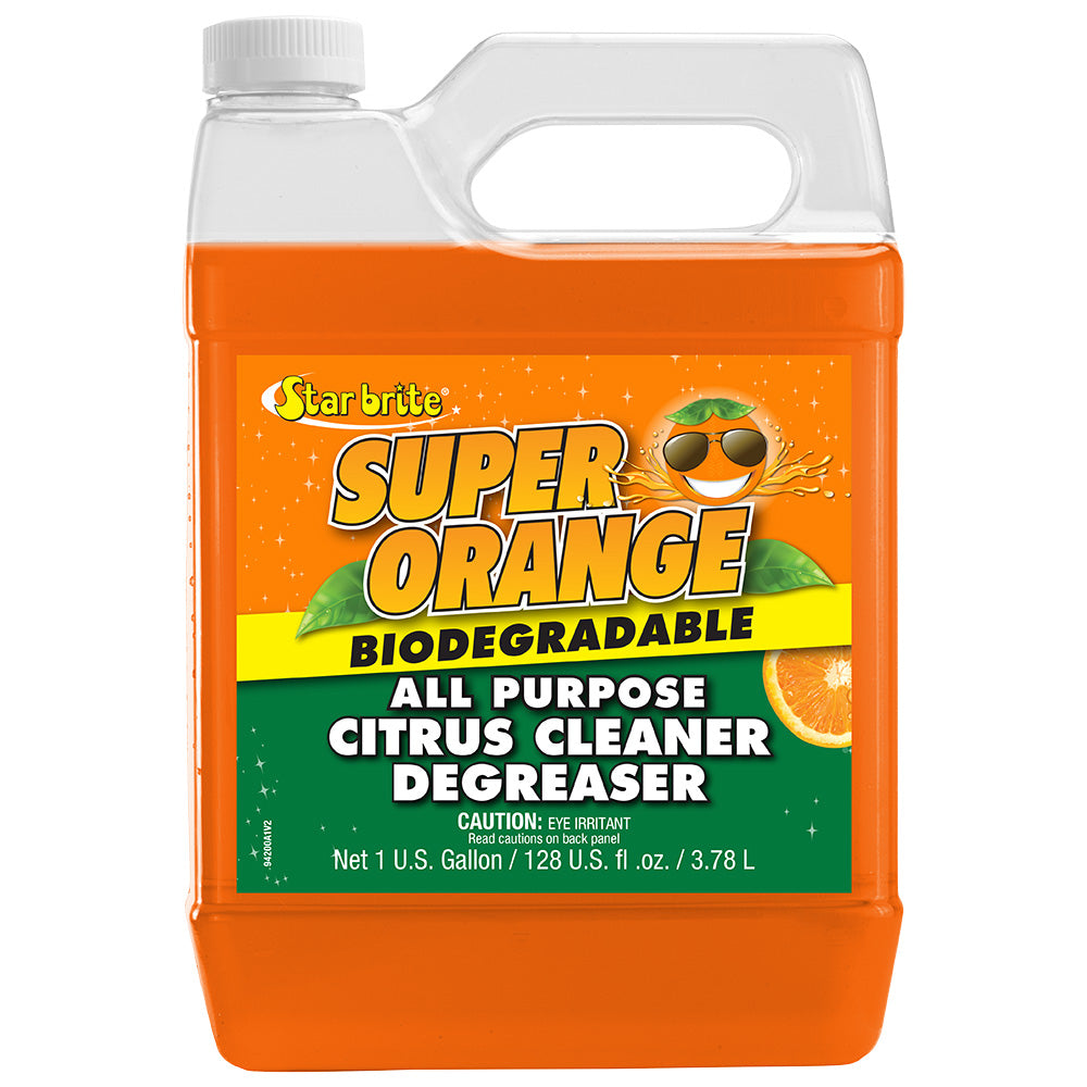 Star brite Super Orange All Purpose Citrus Cleaner Degreaser - 1 Gallon