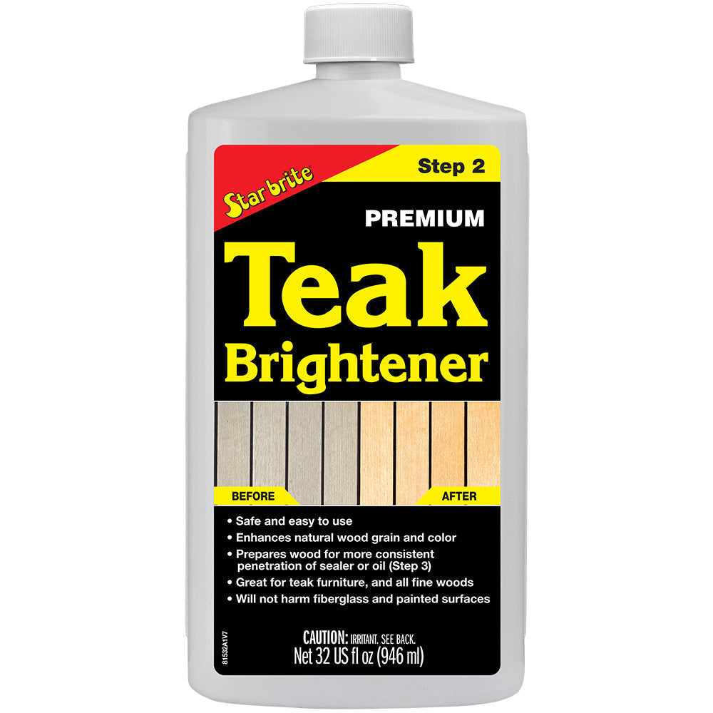 Star brite Premium Teak Brightener - Step 2 - 32 oz