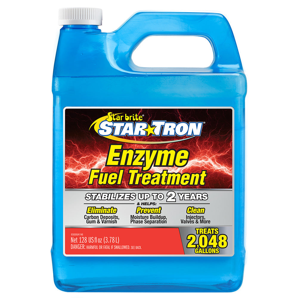 Star brite Star-Tron Enzyme Fuel Treatment - Concentrate Gas Formula - 1 Gallon