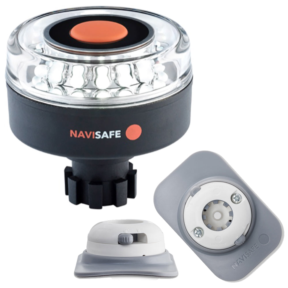 Navisafe Navilight 360 2NM w/Navibolt Base RIB Mount - White