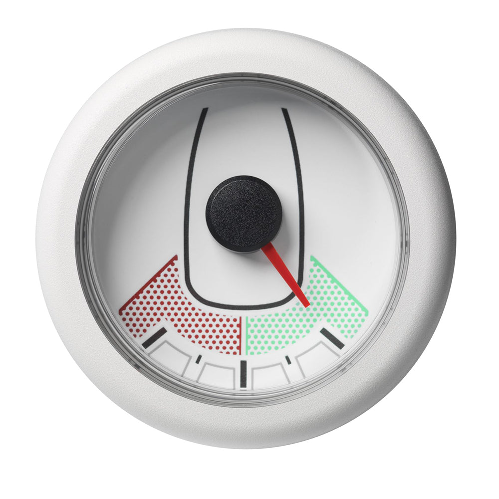 Veratron 52MM (2-1/16") OceanLink Rudder Angle Gauge - Left/Right - White Dial Bezel