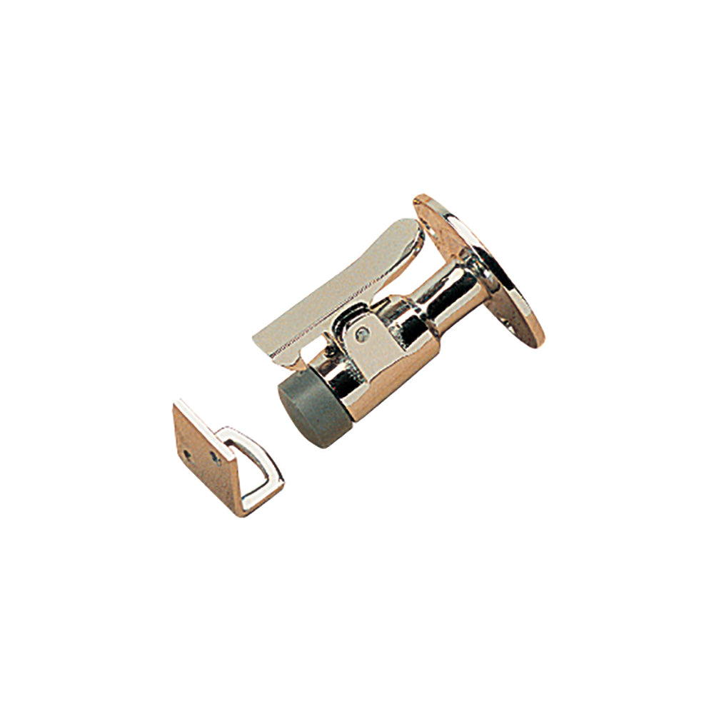 Sea-Dog Door Stop Catch - Chrome - 2"