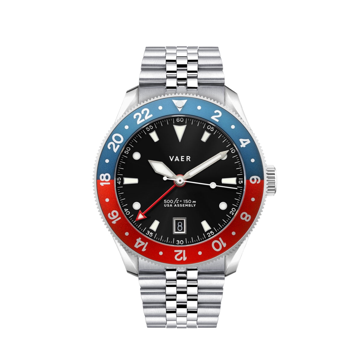 G2 Meridian Navy/Red GMT - 39mm USA