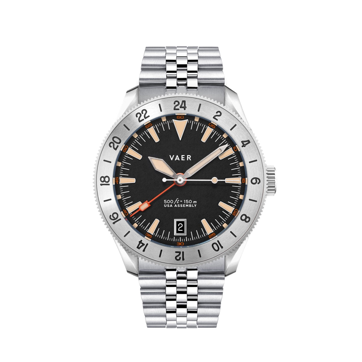 G2 Pacific Steel - 39mm USA GMT