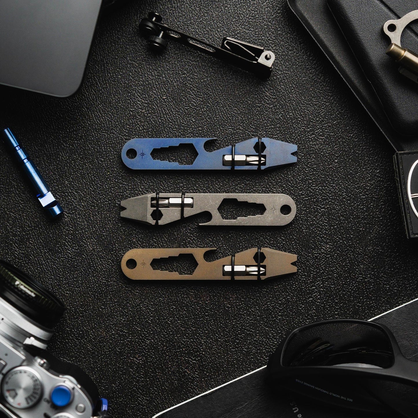 Titanium Keychain Multi-Tool