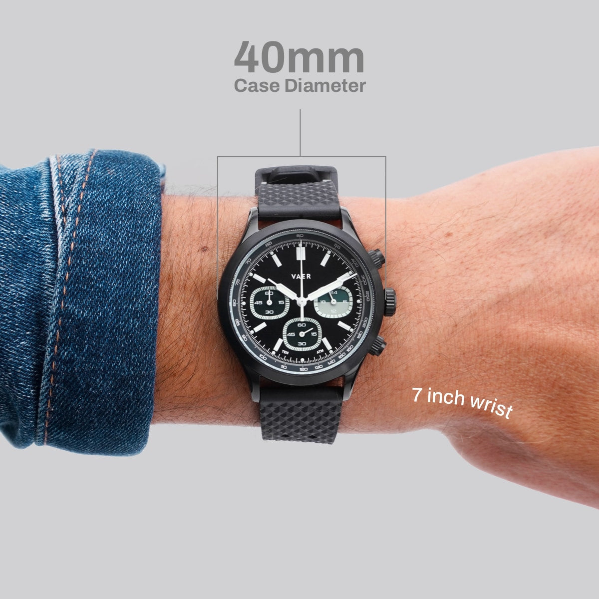 RS1 Tactical Chronograph - 40mm
