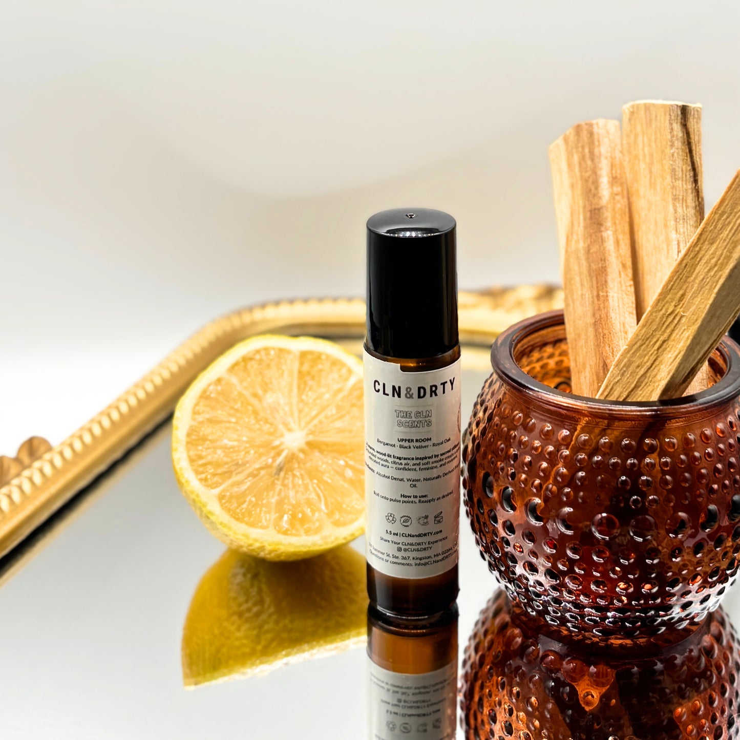 Upper Room – Naturally-Derived Perfume (Bergamot • Black Vetiver • Royal Oak)
