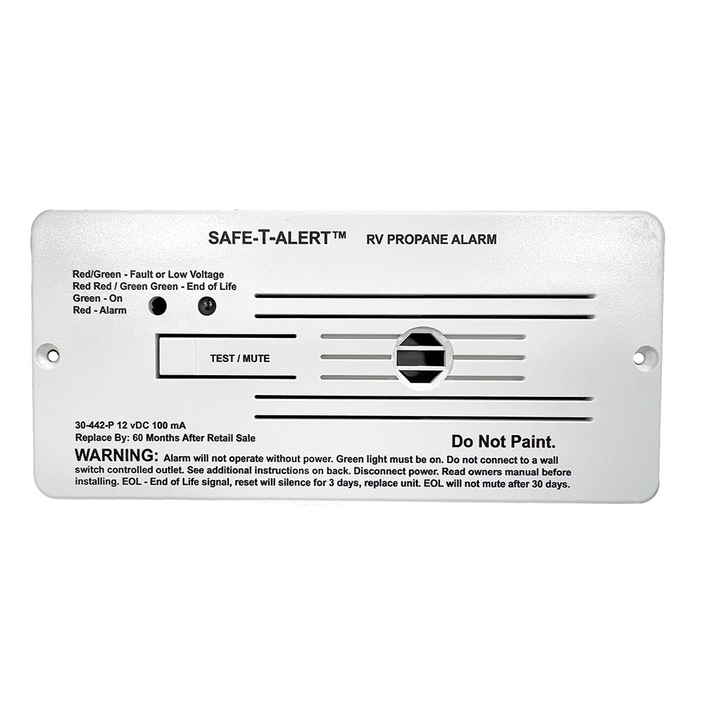 Safe-T-Alert 30 Series 12V RV Propane Alarm - White