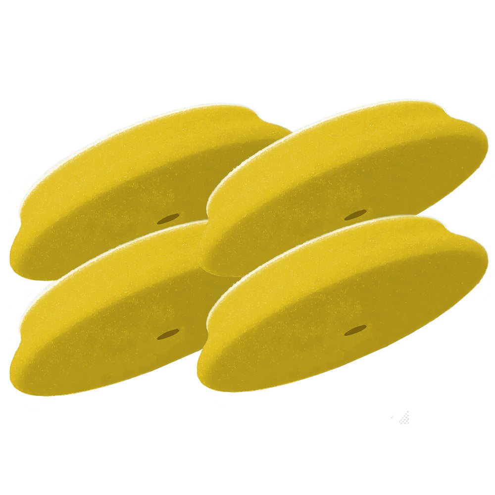 RUPES D-A Fine Finishing Foam Pad 70mm - Yellow *4-Pack