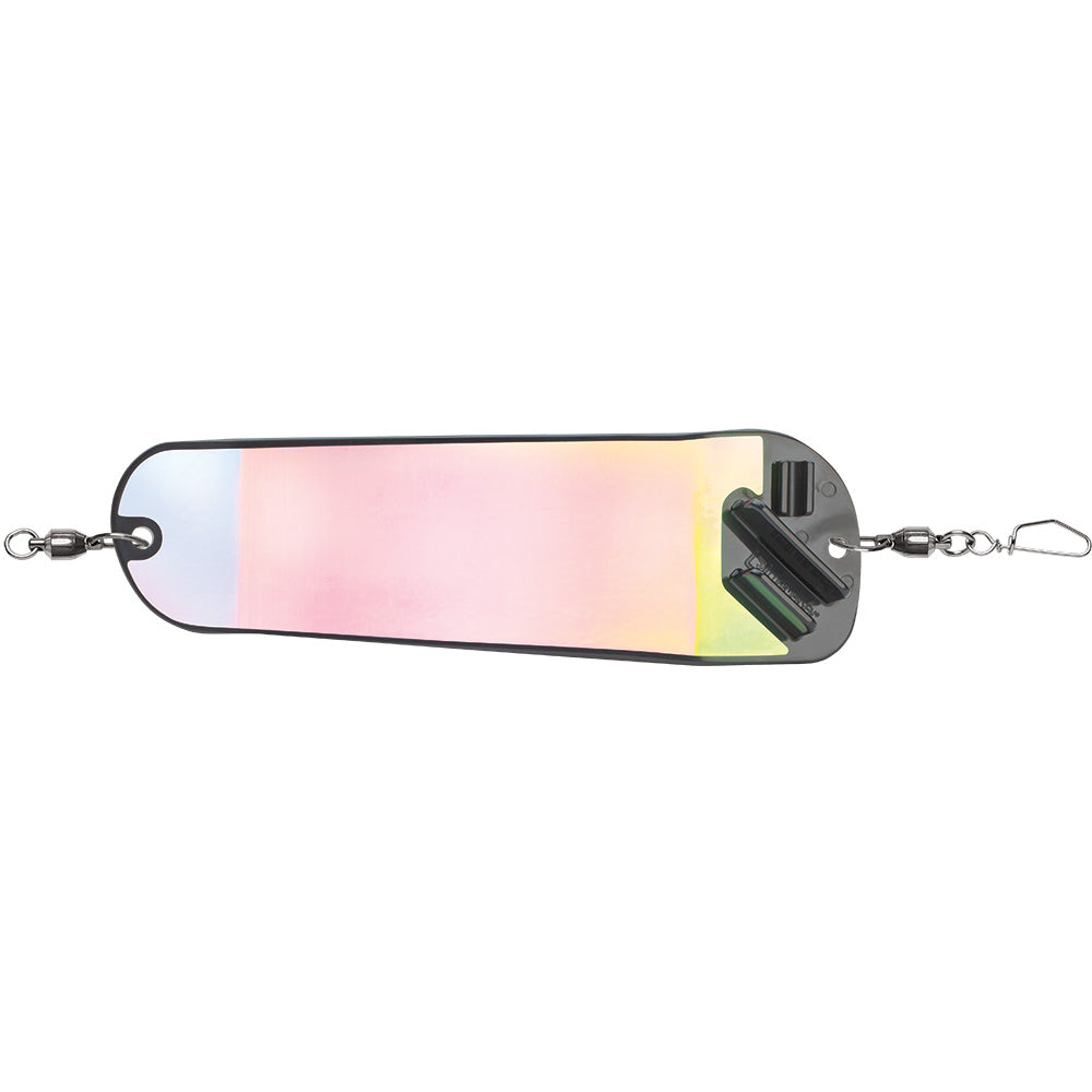 Luhr-Jensen Money Roll Flasher - 8-1/4" - Nuclear Carbon Glow