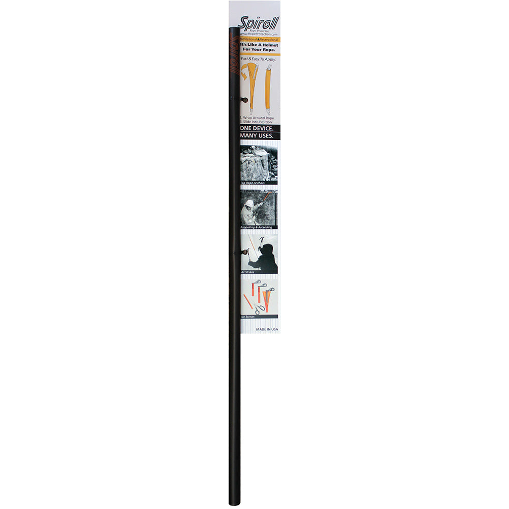 Spiroll Rope Protector Black f/Lines 1/2"  Greater