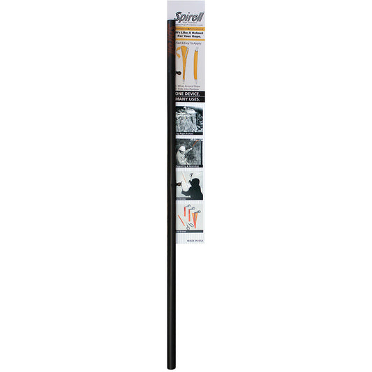 Spiroll Rope Protector Black f/Lines 1/2"  Greater