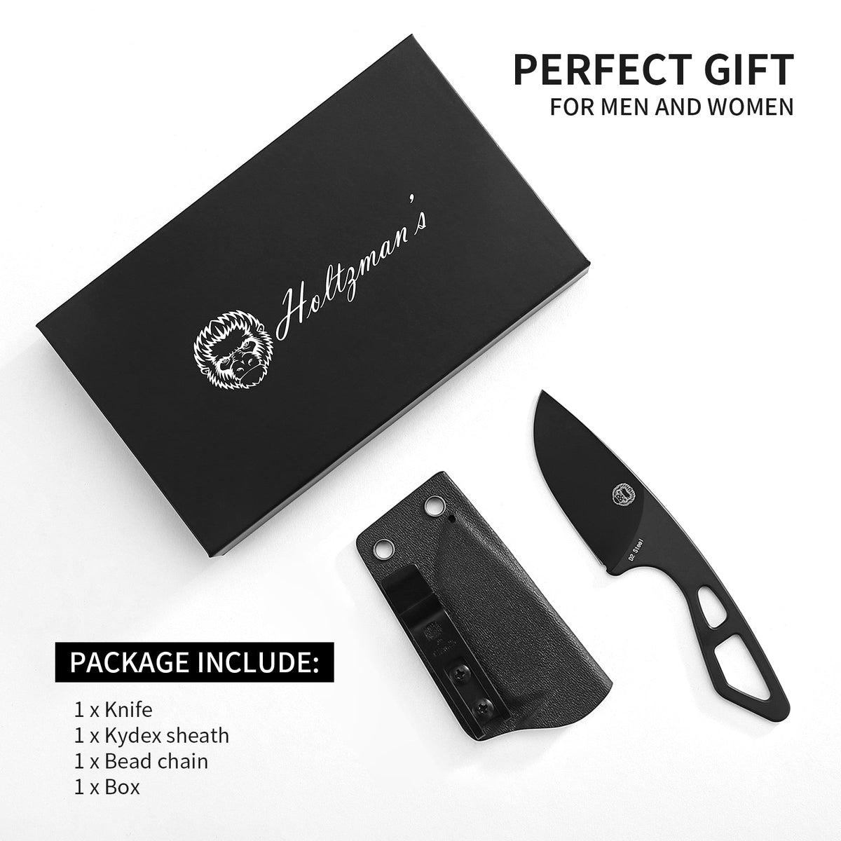 "THE SNAKEBITE" SURVIVAL NECK KNIFE