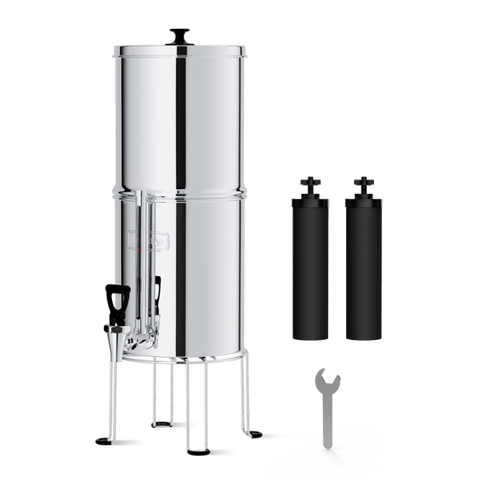 Waterdrop 2.25-gallon King Tank Gravity Water Filter System, With Stand