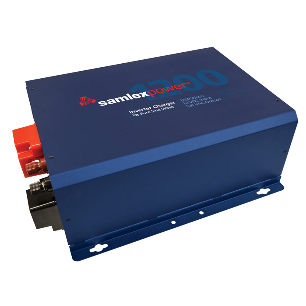 Samlex Evolution F Series 1200W, 120V Pure Sine Wave Inverter/Charger w/12V Input  40 Amp Charger