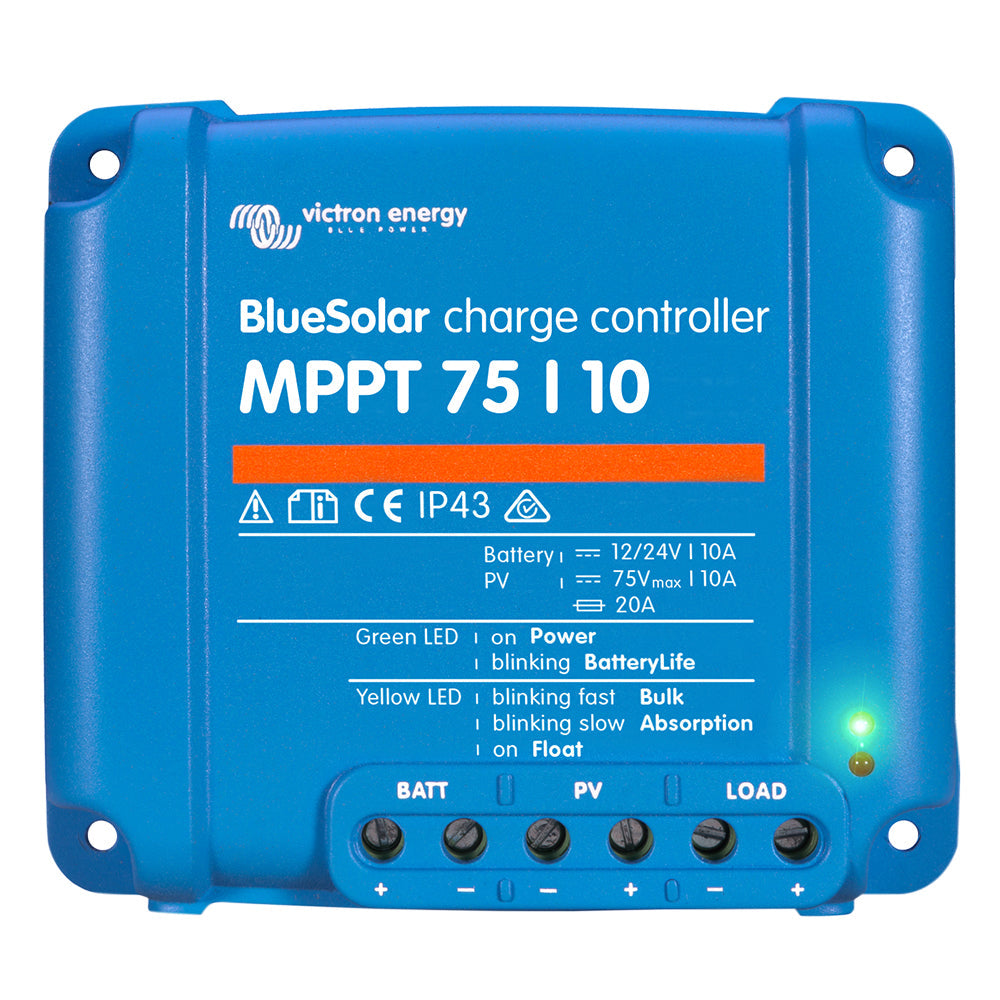 Victron BlueSolar MPPT Charge Controller - 75V - 10AMP (UL 1741)