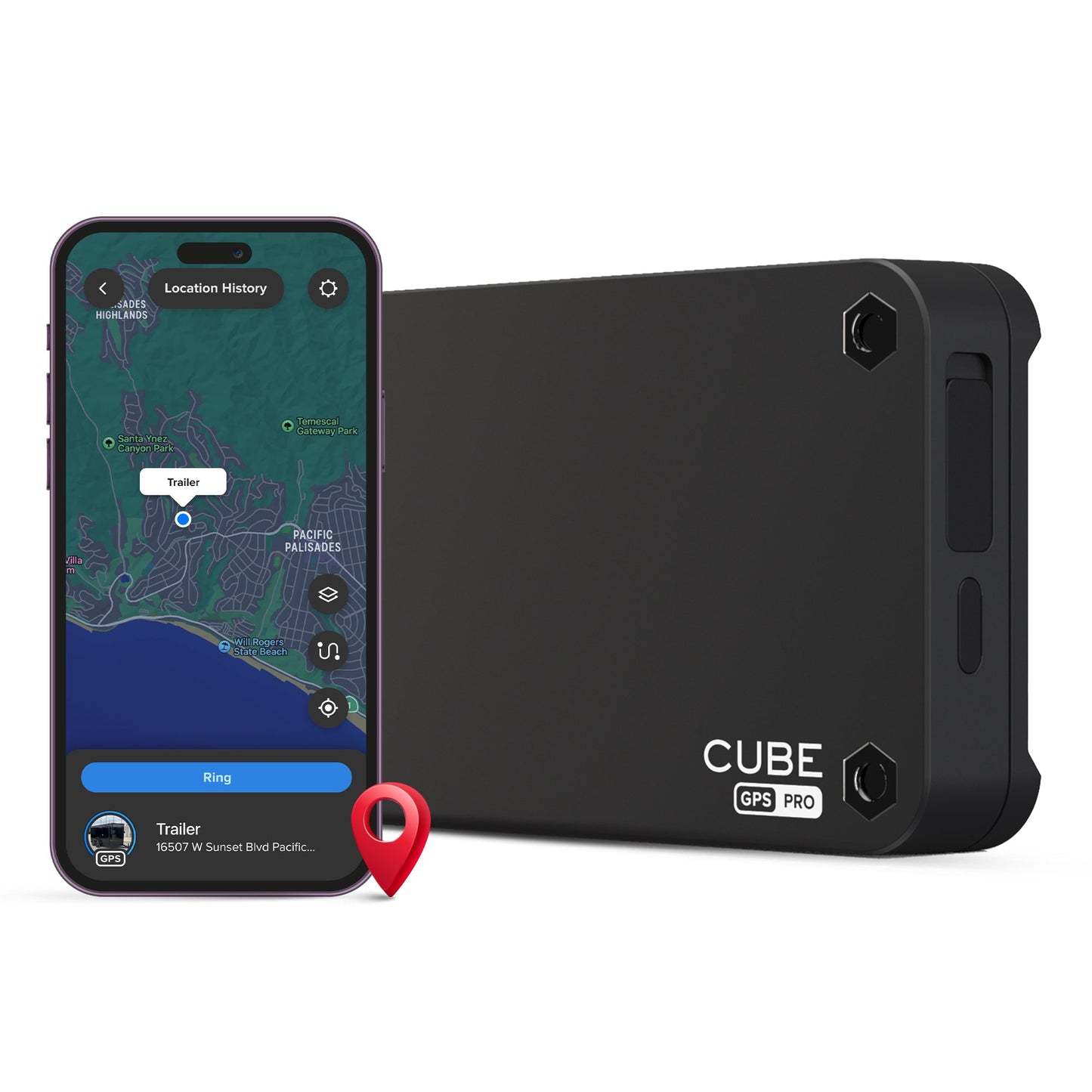 Cube GPS Magnetic Tracker| 4G LTE | Cube Tracker