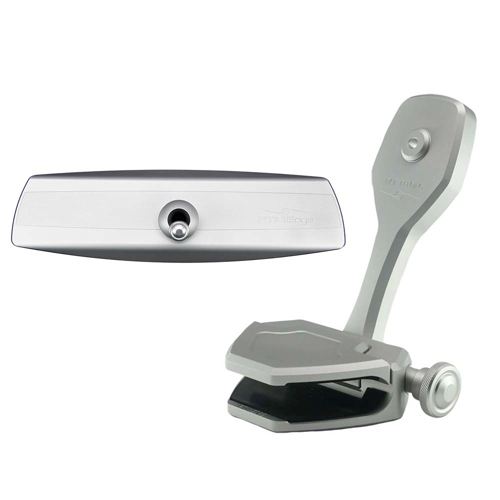 PTM Watersports Mirror/Bracket Kit w/VR-140 Elite Mirror  ZXR-361 (Silver)