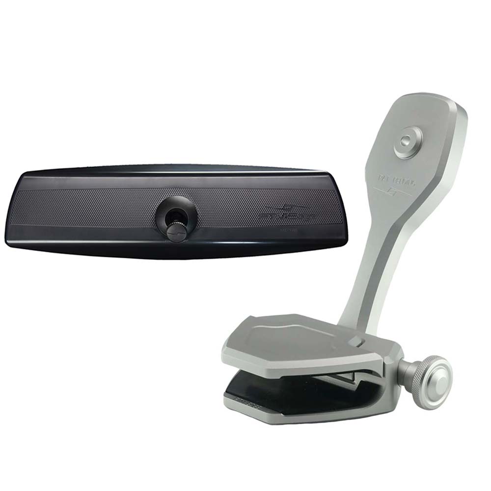 PTM Watersports Mirror/Bracket Kit w/VR-140 PRO Mirror  ZXR-361 (Silver)