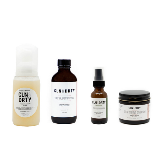 Be Hydrated Regimen (Full Size) - hydrating - for dry + mature skin (Cold Shipping Recommended)