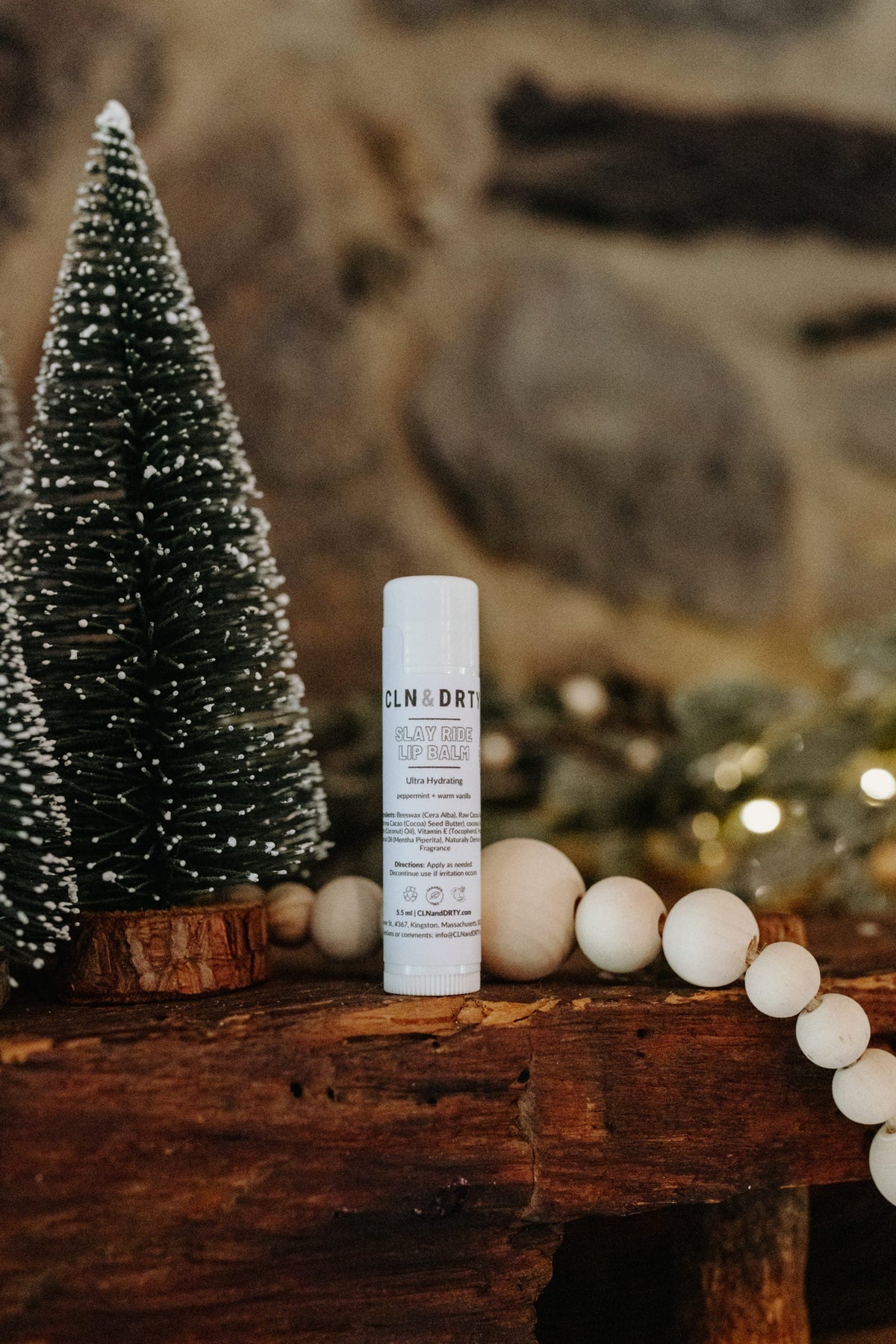 Slay Ride Lip Balm: Limited Edition Peppermint & Warm Vanilla