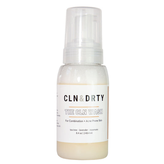 The CLN Wash - combination + acne prone skin