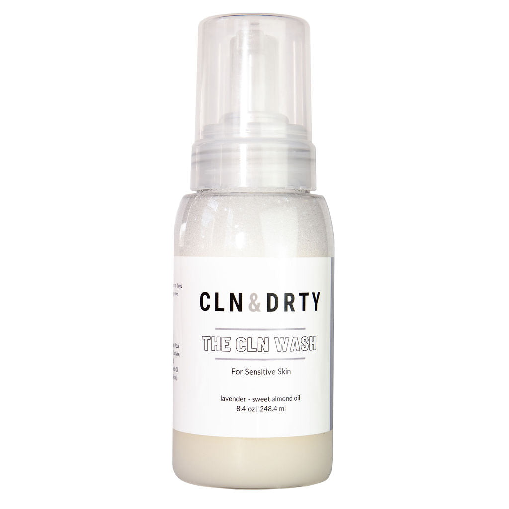 The CLN Wash - foaming face wash for sensitive skin