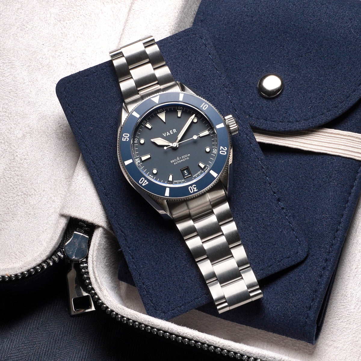 D5 Meridian Navy Auto - 39mm USA