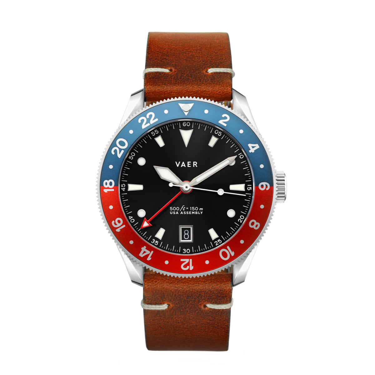 G2 Meridian Navy/Red GMT - 39mm USA