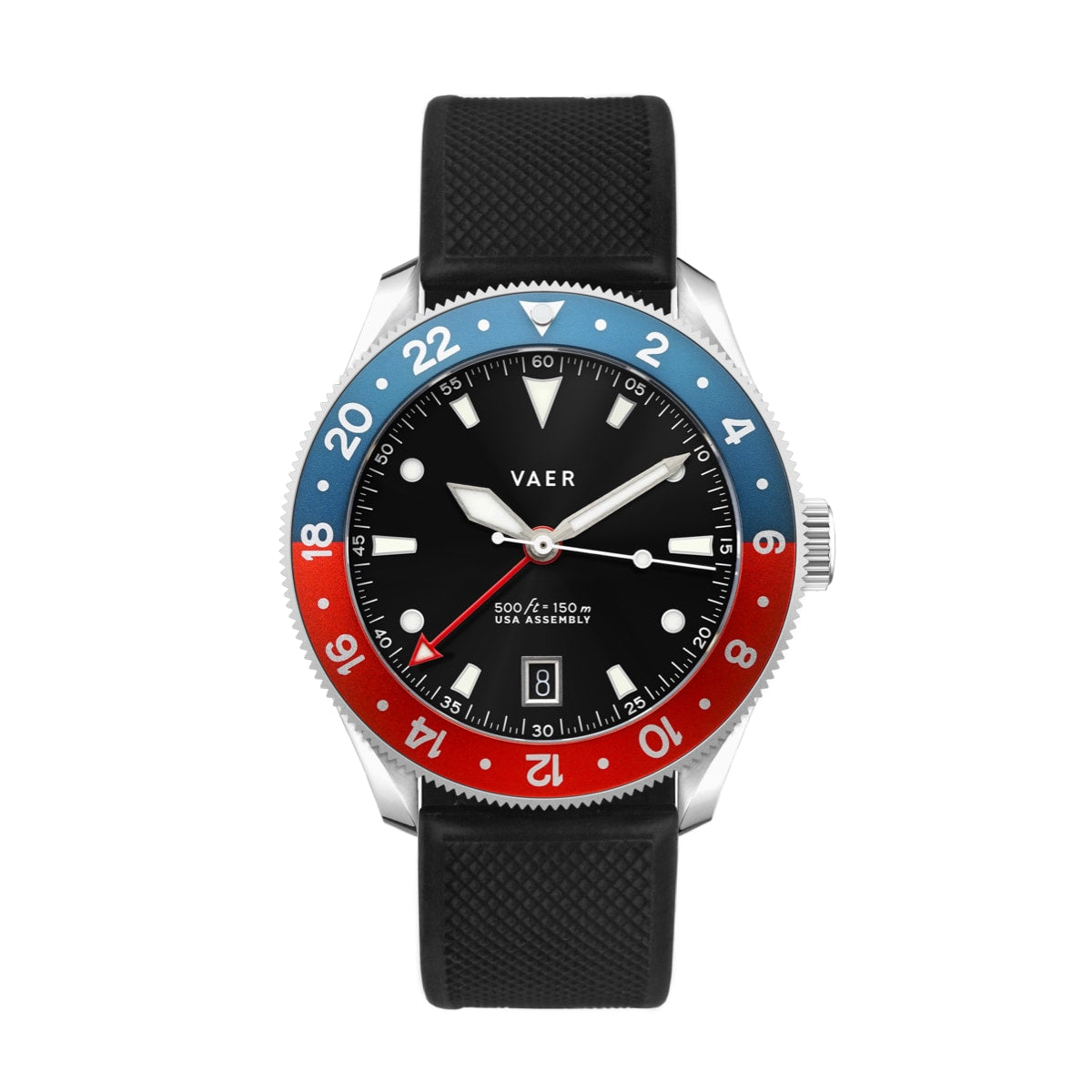 G2 Meridian Navy/Red GMT - 39mm USA