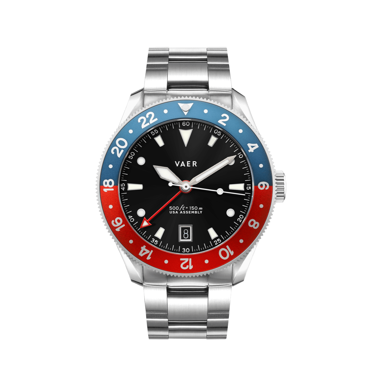 G2 Meridian Navy/Red GMT - 39mm USA