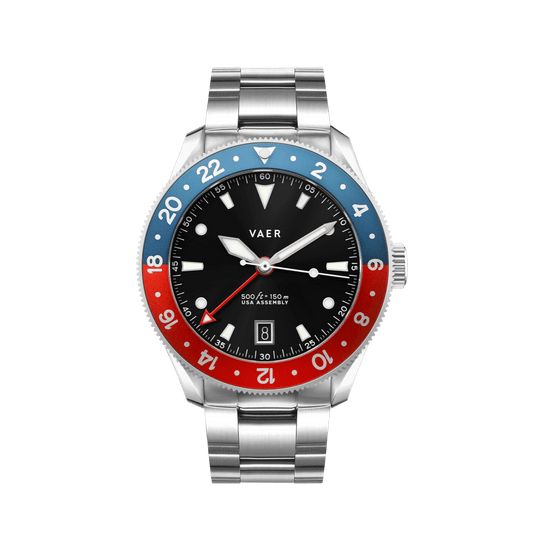 G2 Meridian Navy/Red GMT - 39mm USA