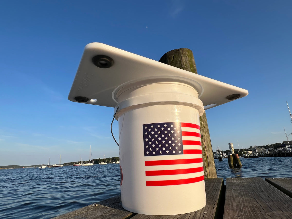 Made in the USA | Premium Bucket or Cooler Fishing Bait Fillet Cutting Board