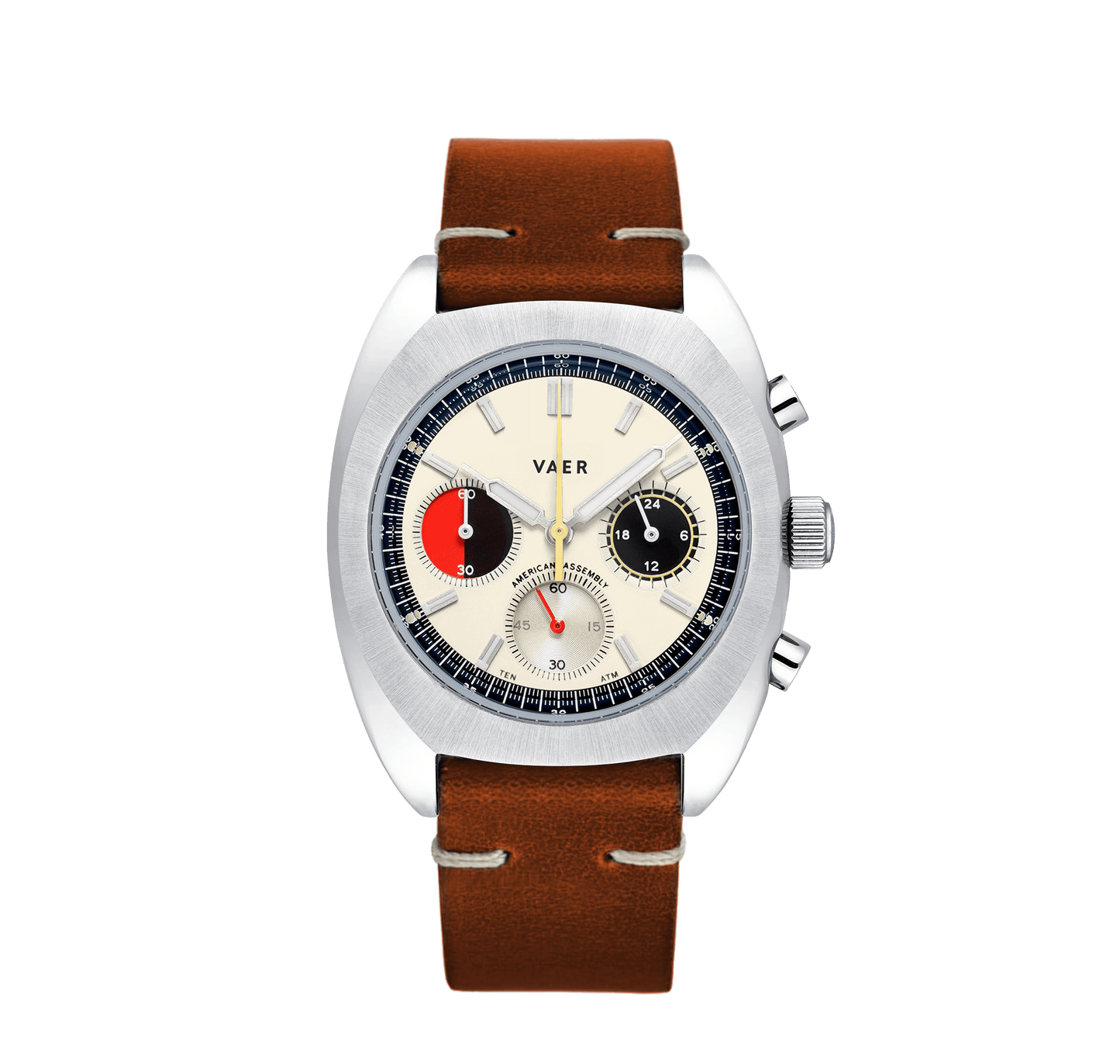 R1 USA Racing Chronograph - Cream 38mm