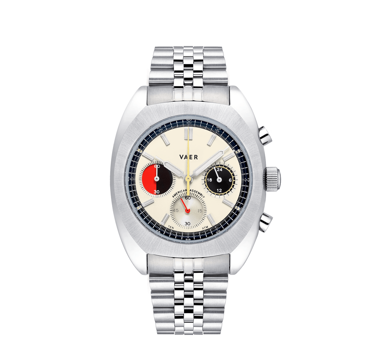 R1 USA Racing Chronograph - Cream 38mm