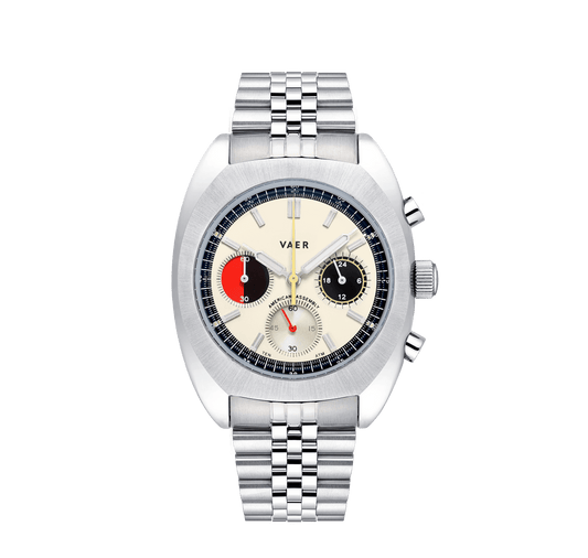 R1 USA Racing Chronograph - Cream 38mm