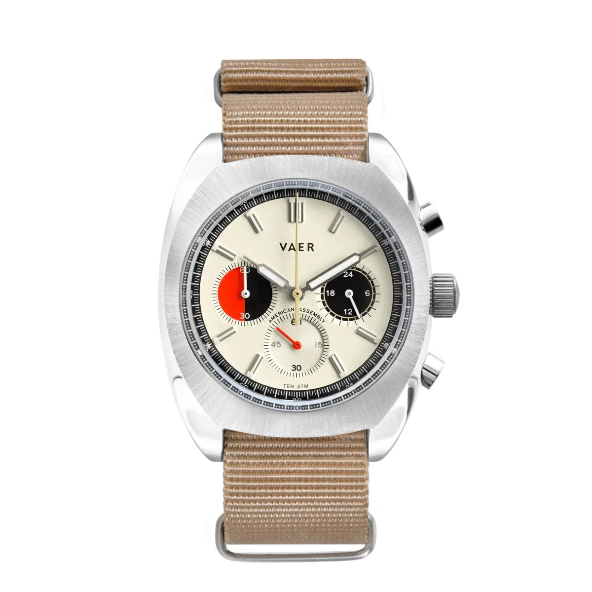 R1 Racing Chronograph Cream - 42mm USA