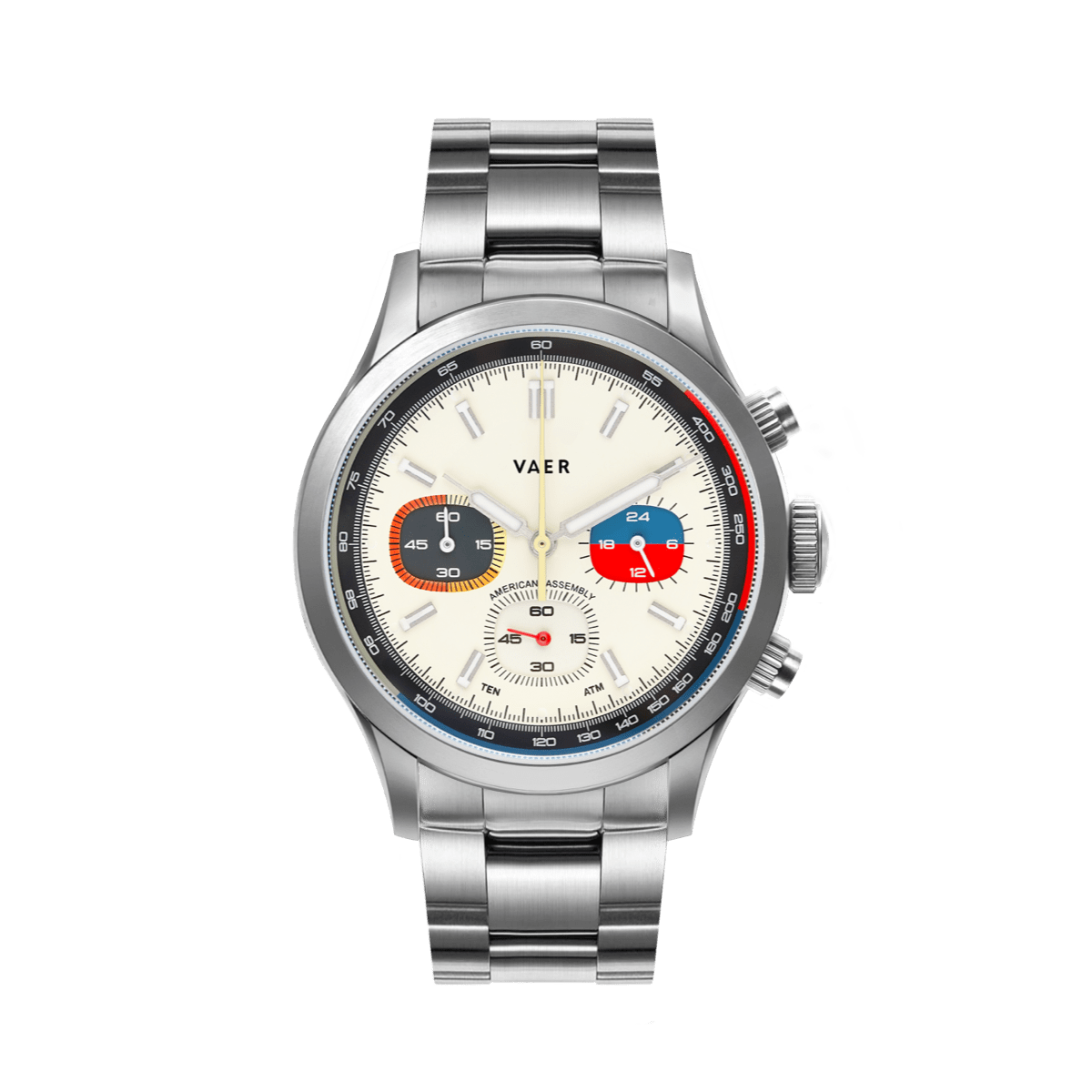 R1 USA Rally Chronograph - Cream 40mm