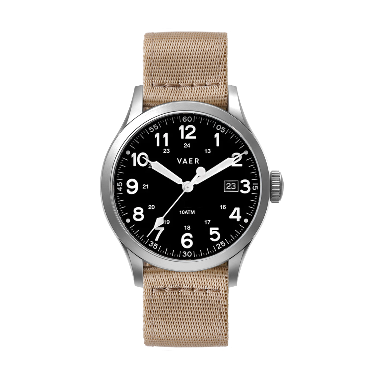 S5 Calendar Field Black - 40mm Quartz