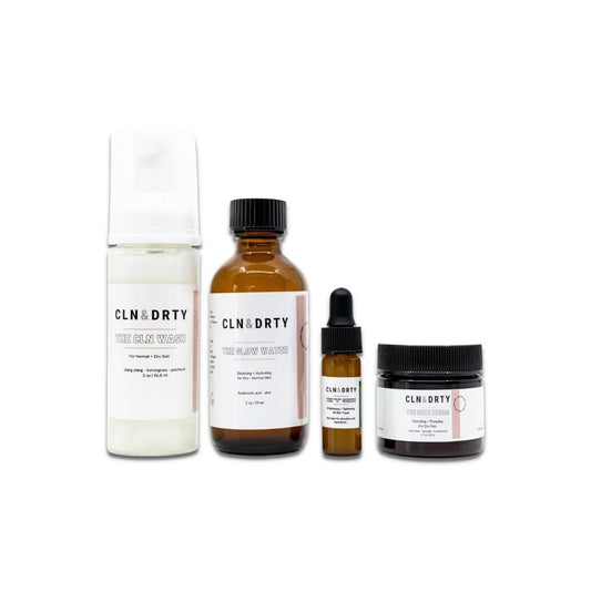 Be Hydrated Regimen (Travel Size) - hydrating - for dry + mature skin (Cold Shipping Recommended)