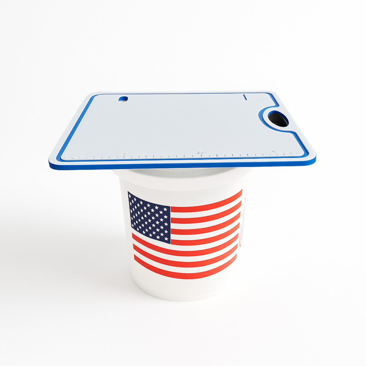 Made in the USA | Premium Bucket or Cooler Fishing Bait Fillet Cutting Board