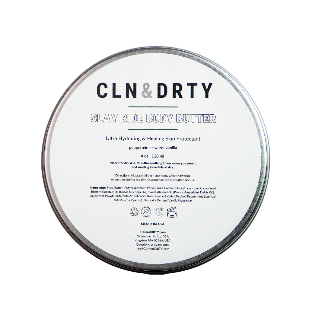 Slay Ride Body Butter: Limited Edition Peppermint & Warm Vanilla