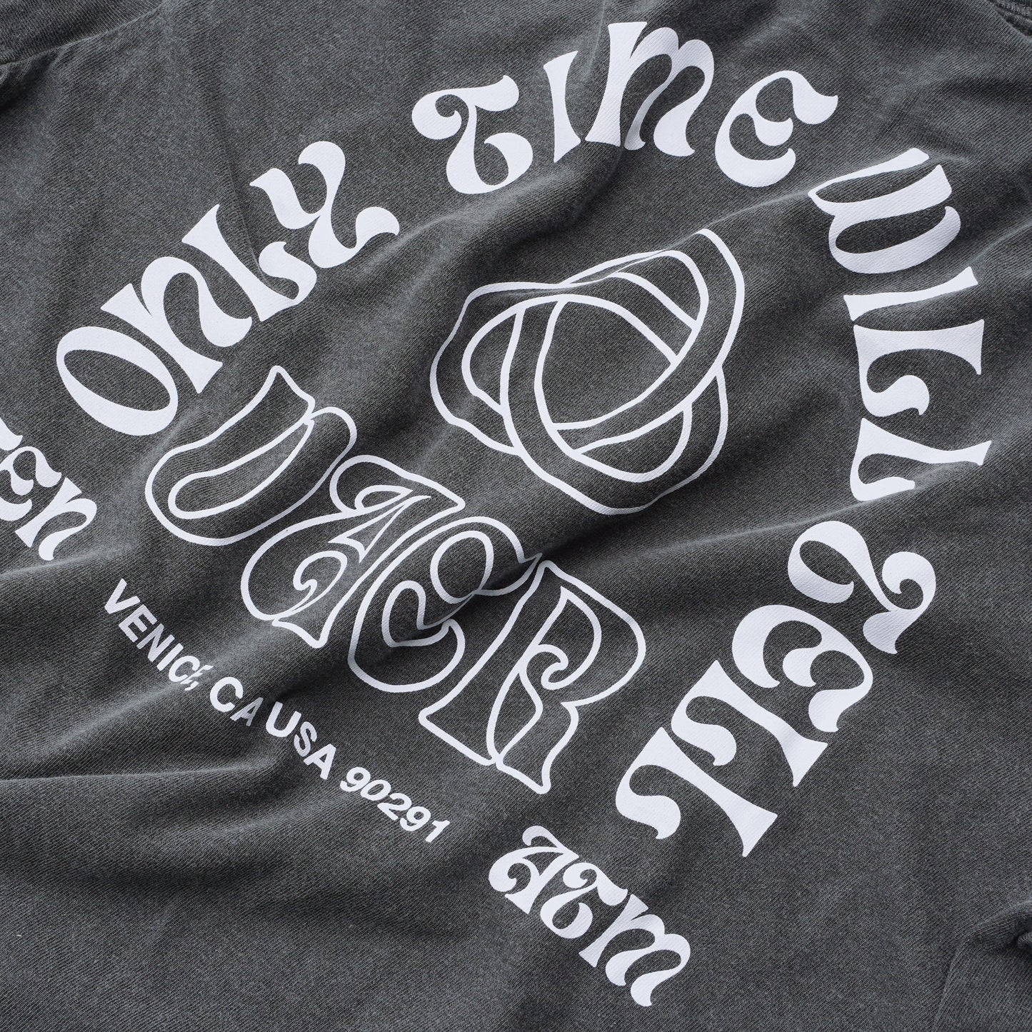 Vaer Only Time Will Tell T-Shirt - Grey