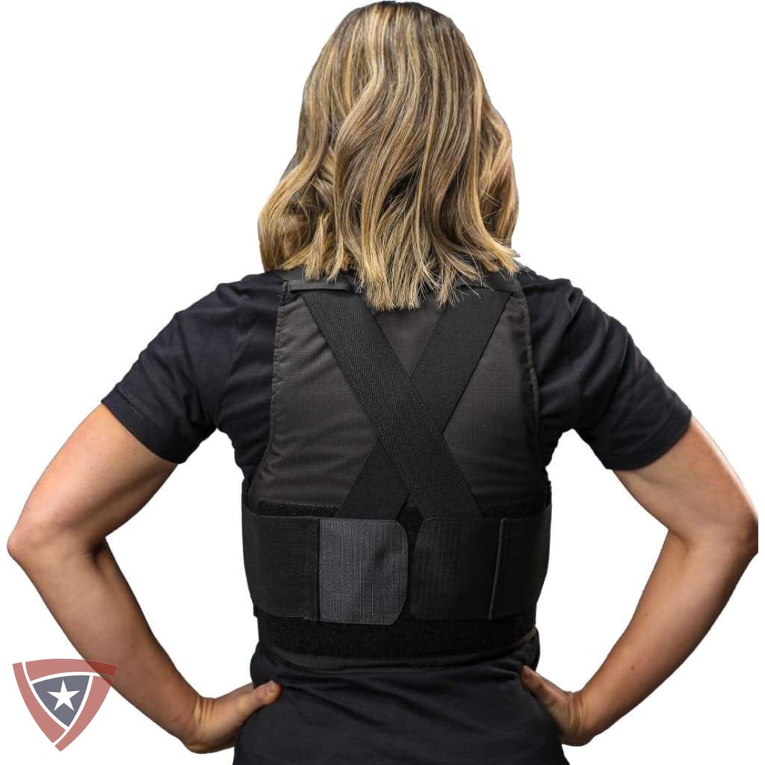 Covert Female Body Armor and Carrier
