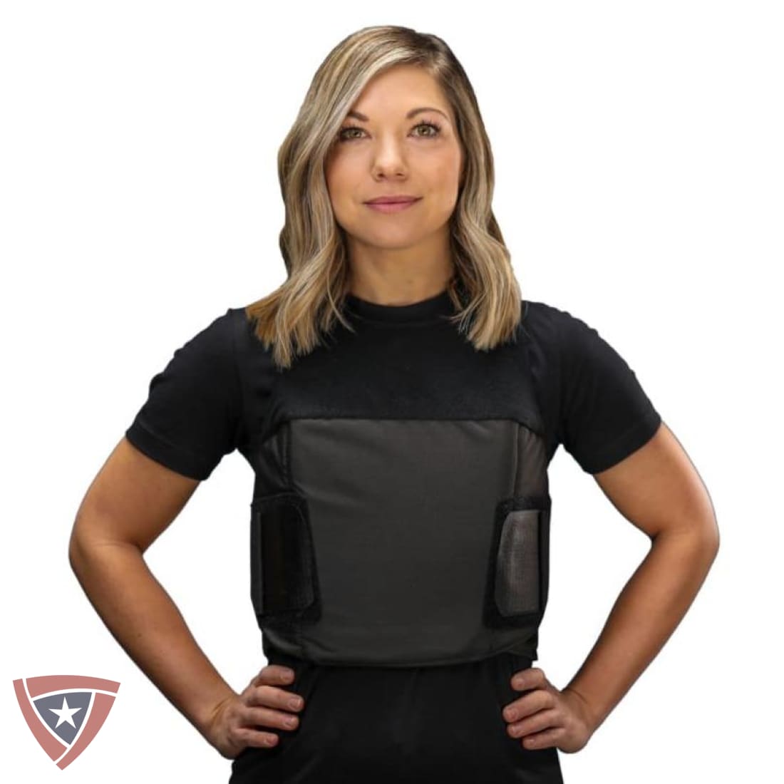 Covert Female Body Armor and Carrier