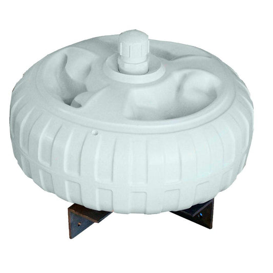 Dock Edge Inflatable Dock Wheel - 18" - White