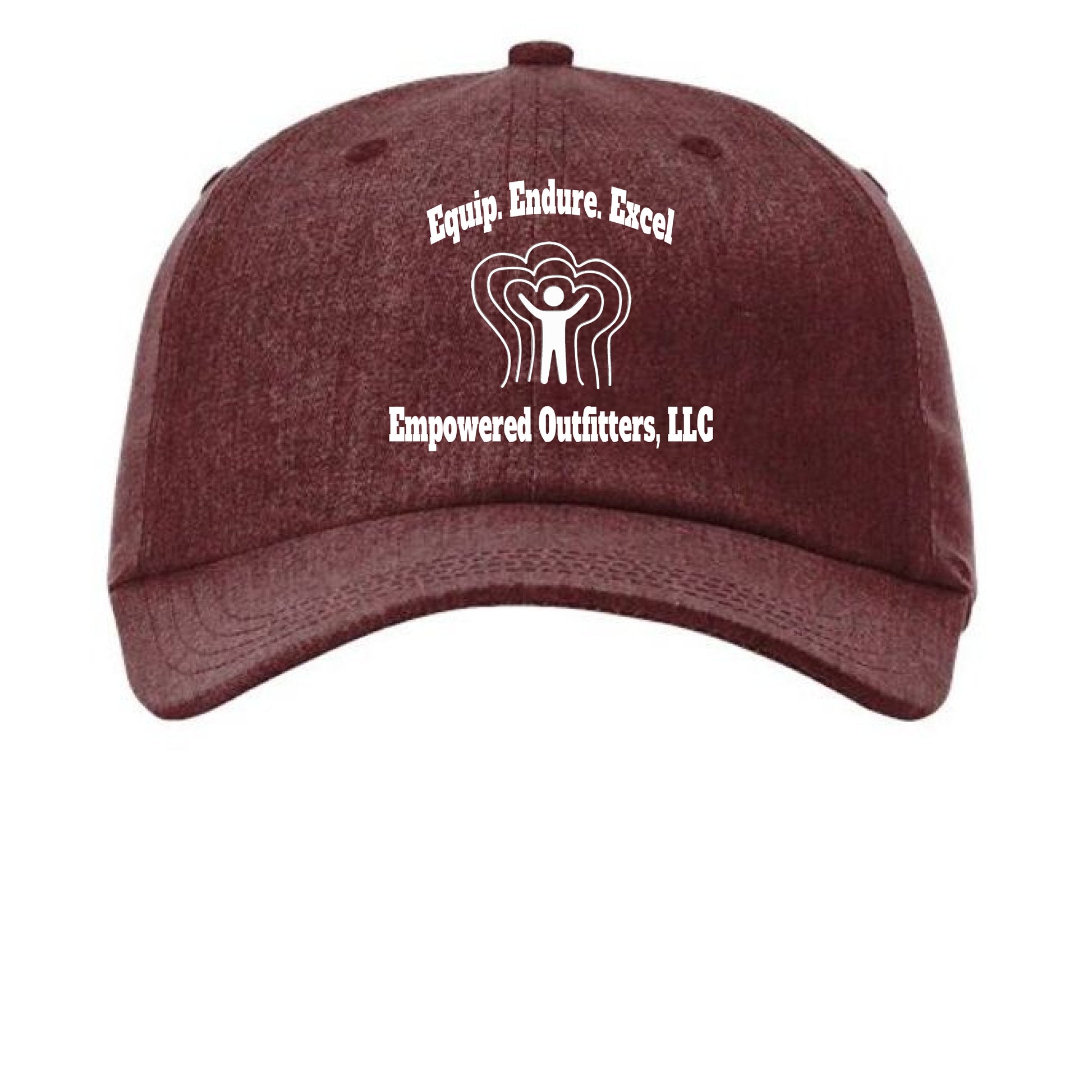 Heather Maroon - FRONT